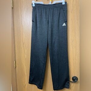 Men’s Adidas Heather Gray Climawarm Sweatpants